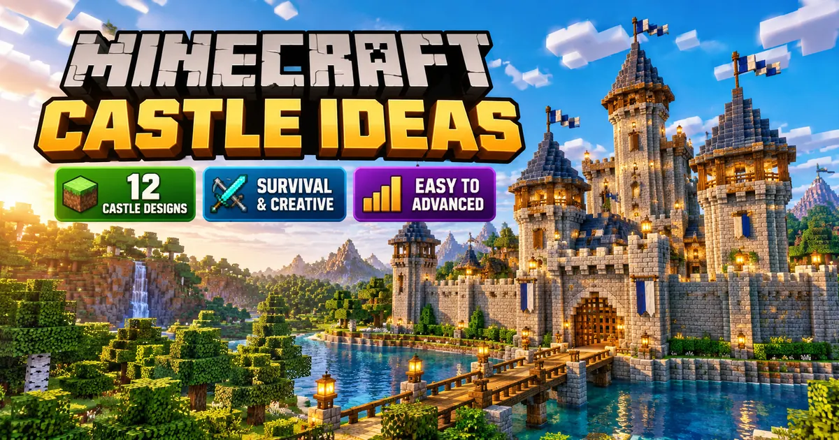 Minecraft Castle Ideas: 12 Designs for Any Skill Level