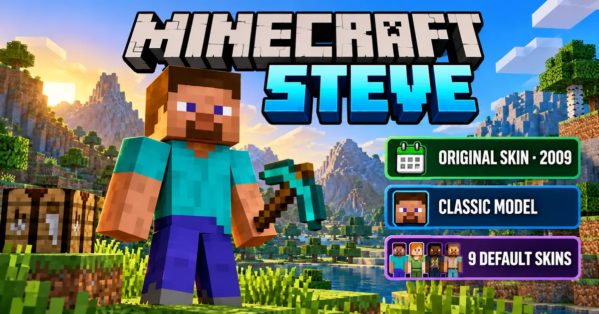 Minecraft Steve: Who He Is and Everything We Know