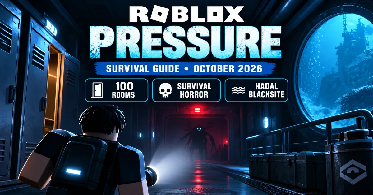 Roblox Pressure: What It Is, How to Play and How to Survive (October 2026)